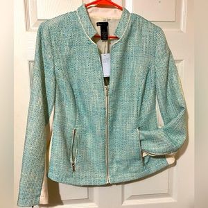 Lane Bryant Sport Zipper Blazer NWT